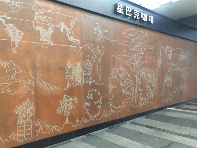 南昌耐候钢幕墙